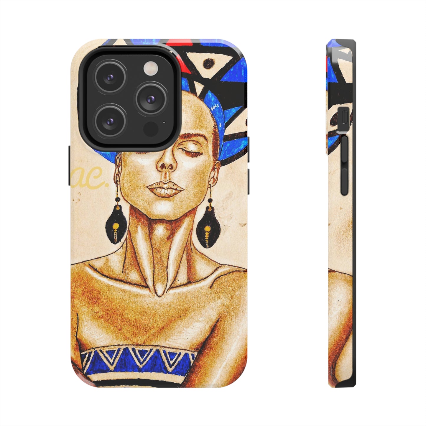 Drover Yellow Blue iPhone Case