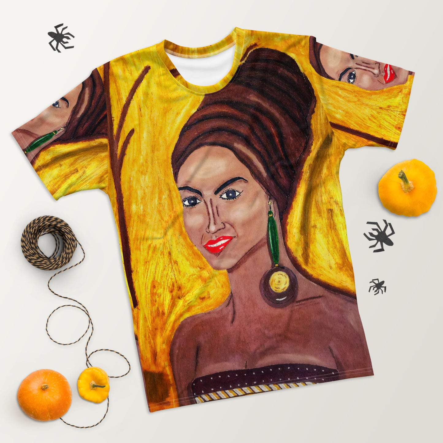 Men's Stylish Desert Orange T-Shirt