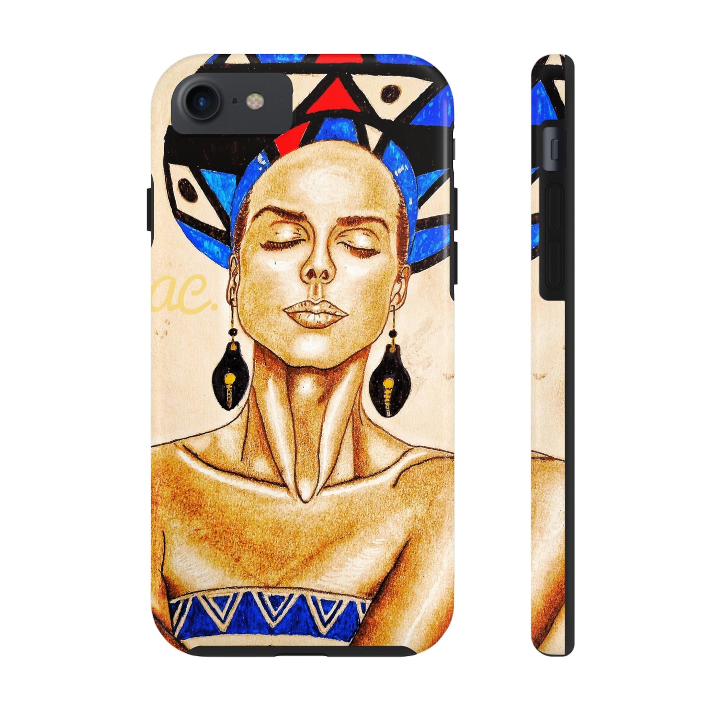 Drover Yellow Blue iPhone Case