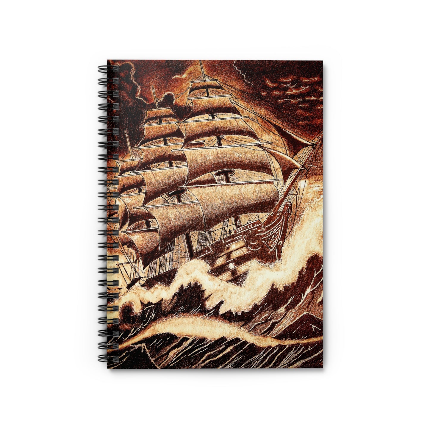 Gale Force Spiral Notebook - Ruled Line