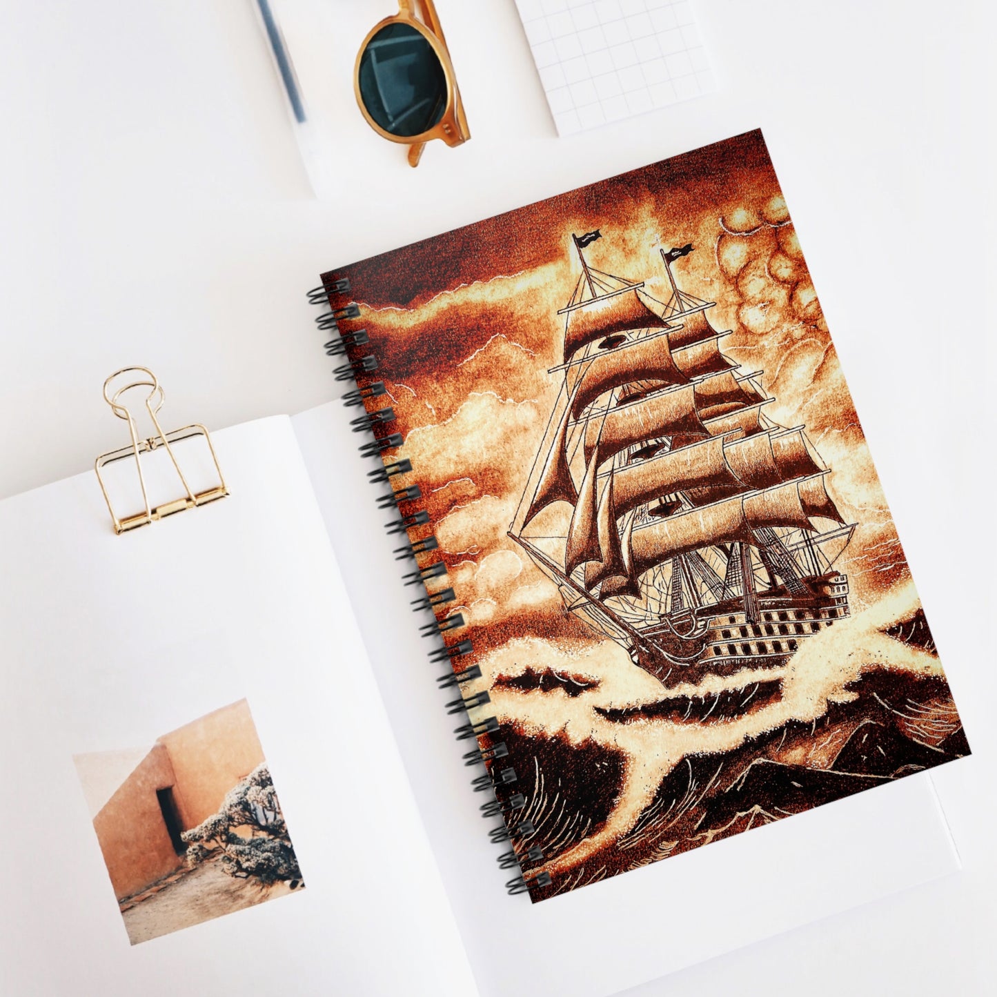 Seafarer's Trial Spiral Notebook - Ruled Line