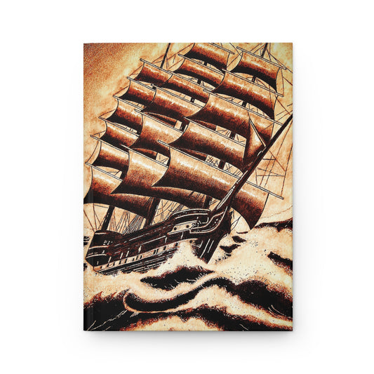 Nautical Fury Hardcover Journal