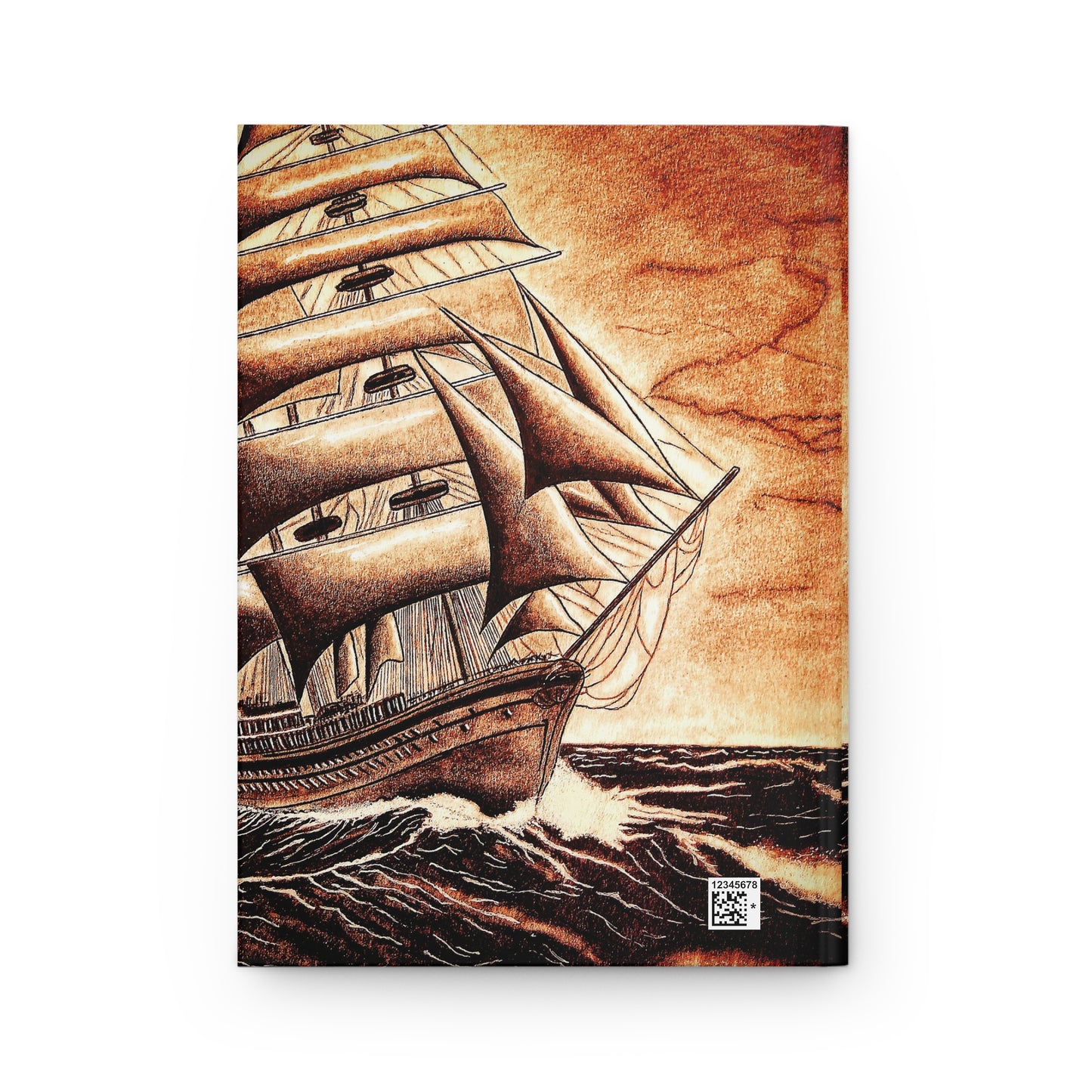 Tempestuous Seas Hardcover Journal