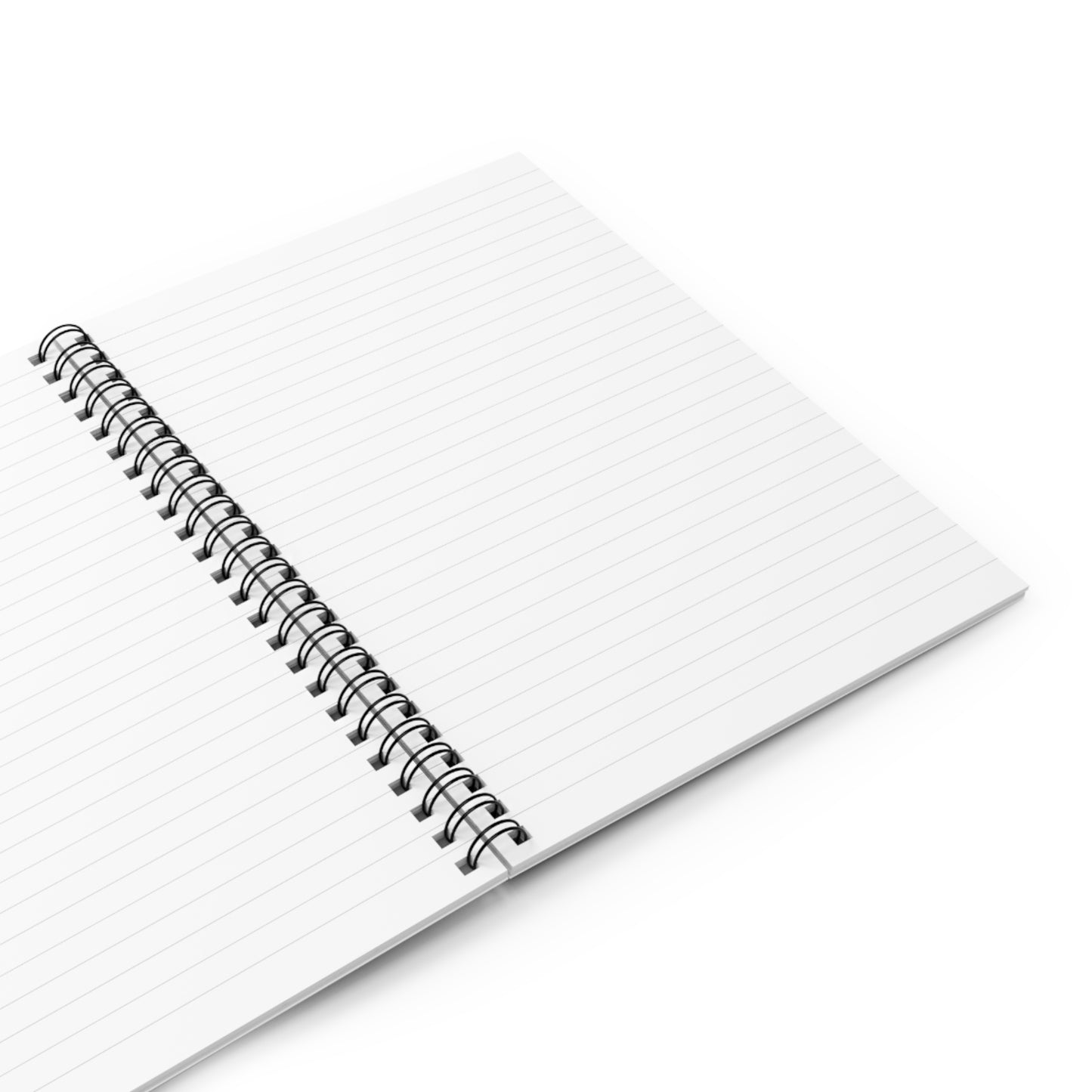 Stylish Pale Prim Spiral Notebook - Ruled Line