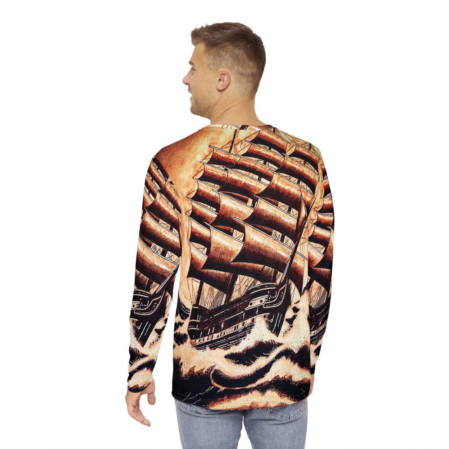 Men's Nautical Fury Long Sleeve Shirt