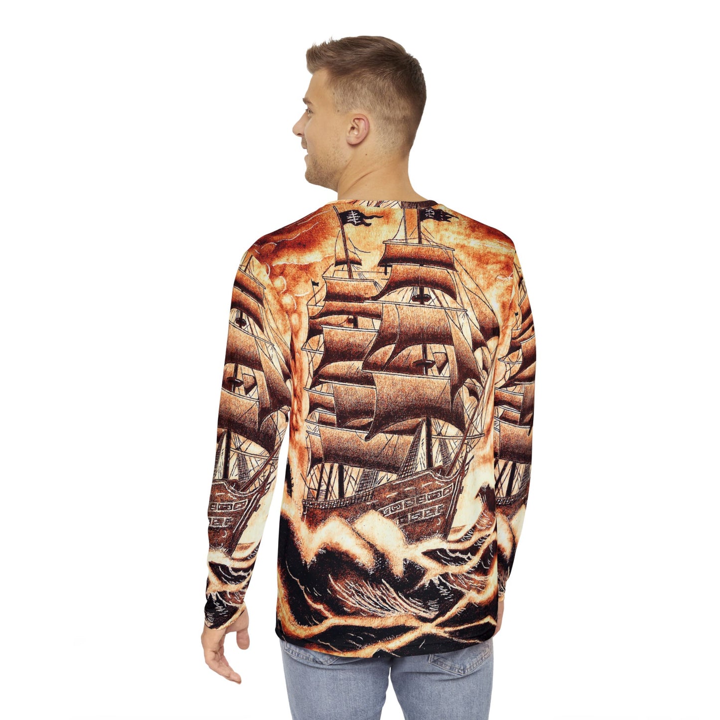 Men's Ocean's Wrath Long Sleeve Shirt