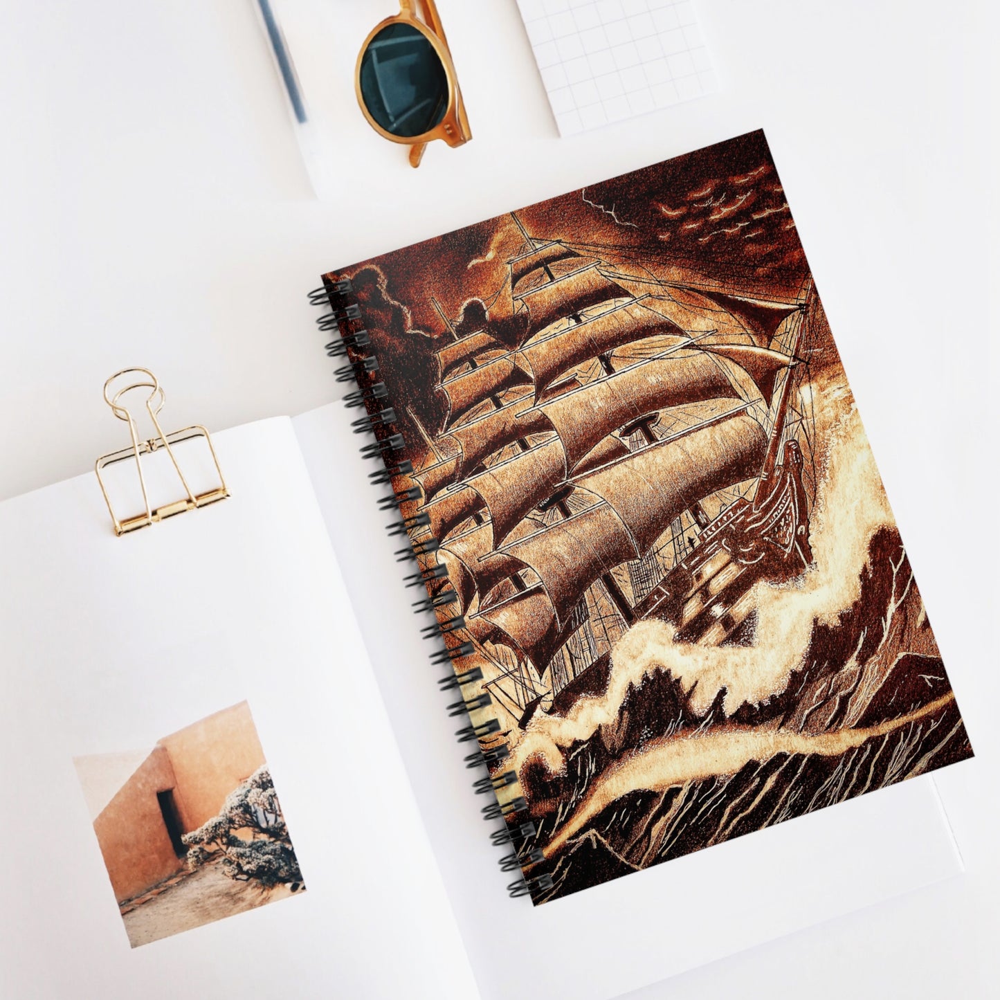 Gale Force Spiral Notebook - Ruled Line