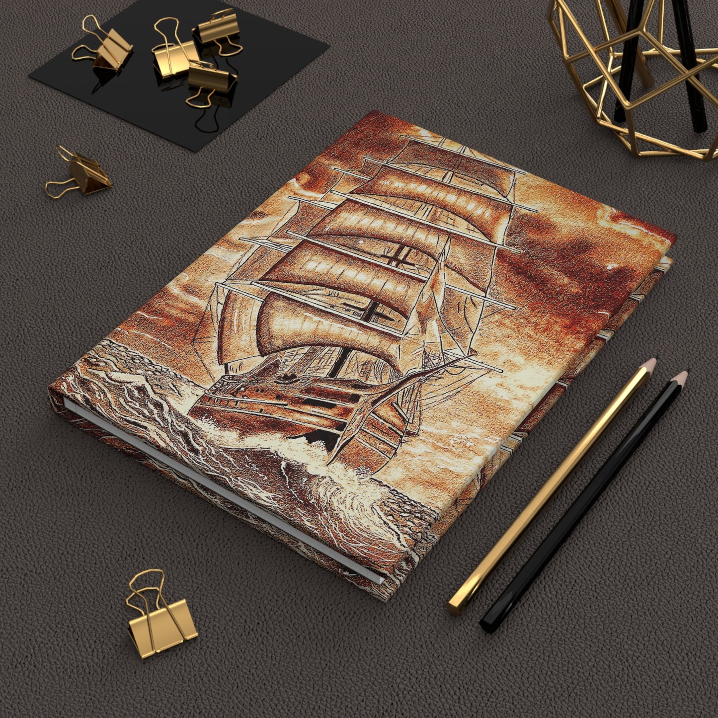 Sailor's Resolve Hardcover Journal