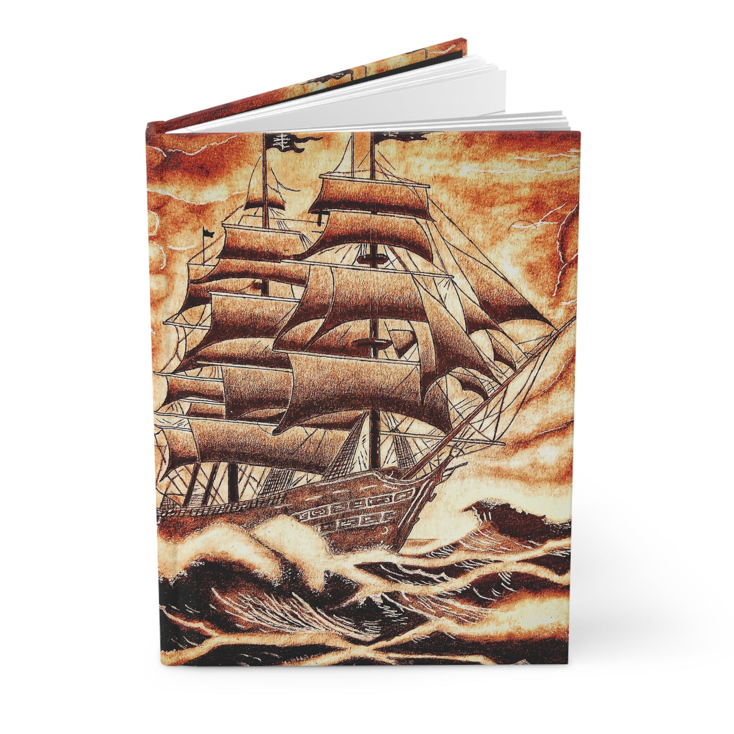 Ocean's Wrath Hardcover Journal