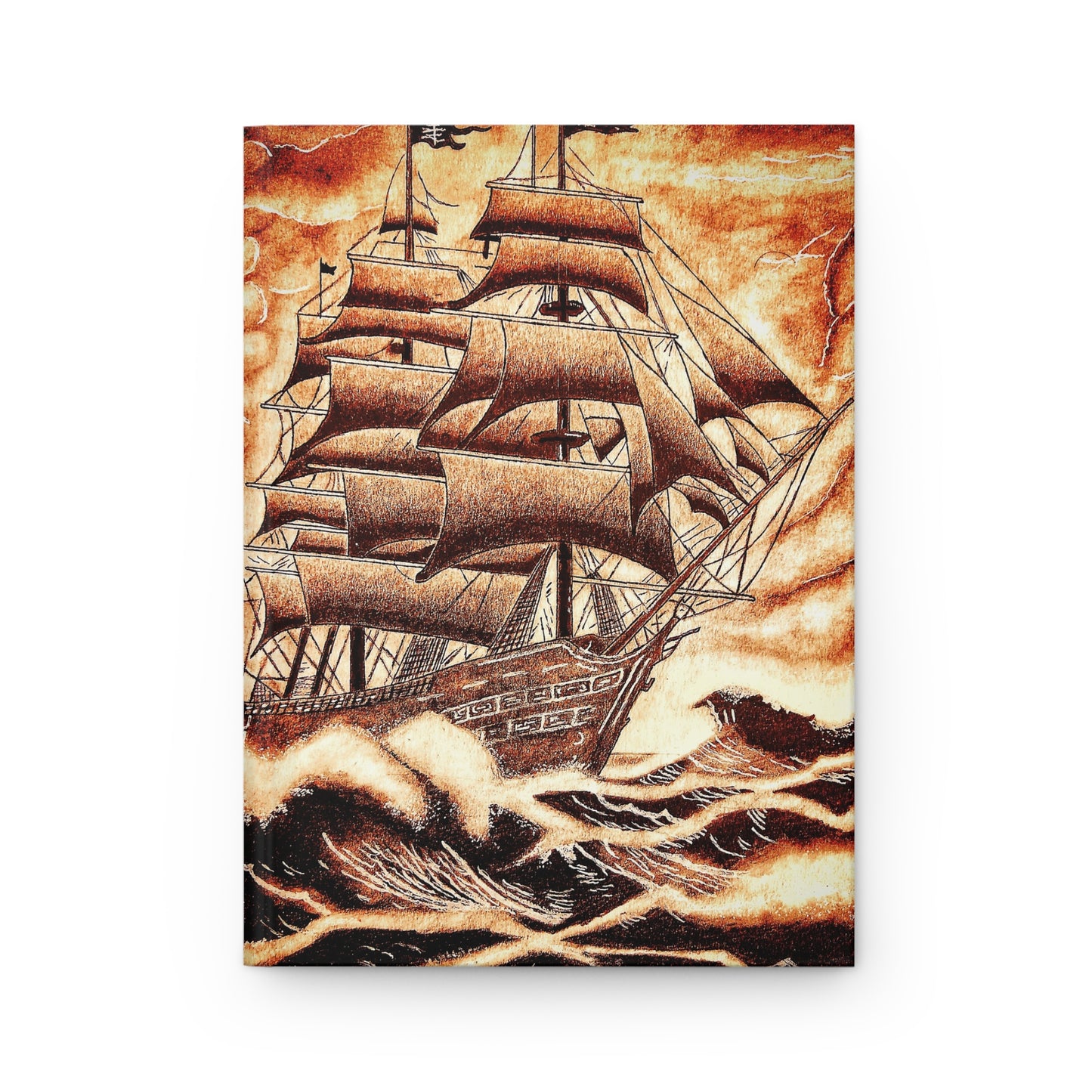 Ocean's Wrath Hardcover Journal