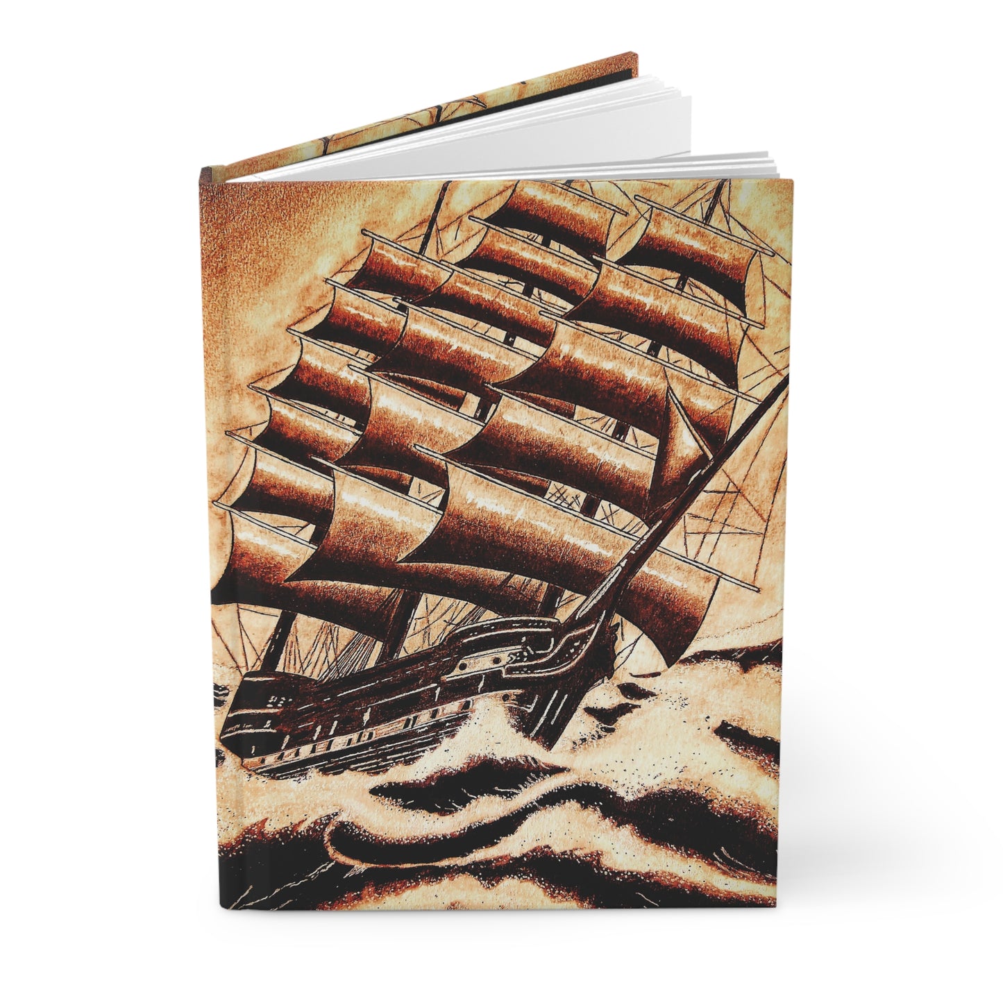 Nautical Fury Hardcover Journal