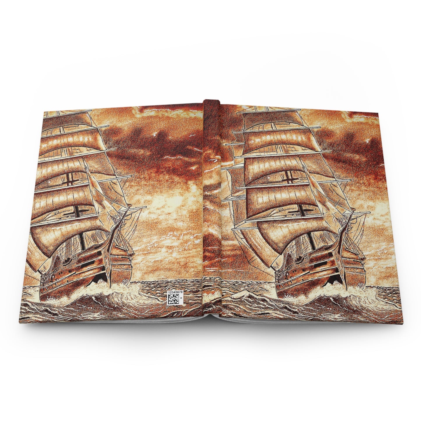 Sailor's Resolve Hardcover Journal