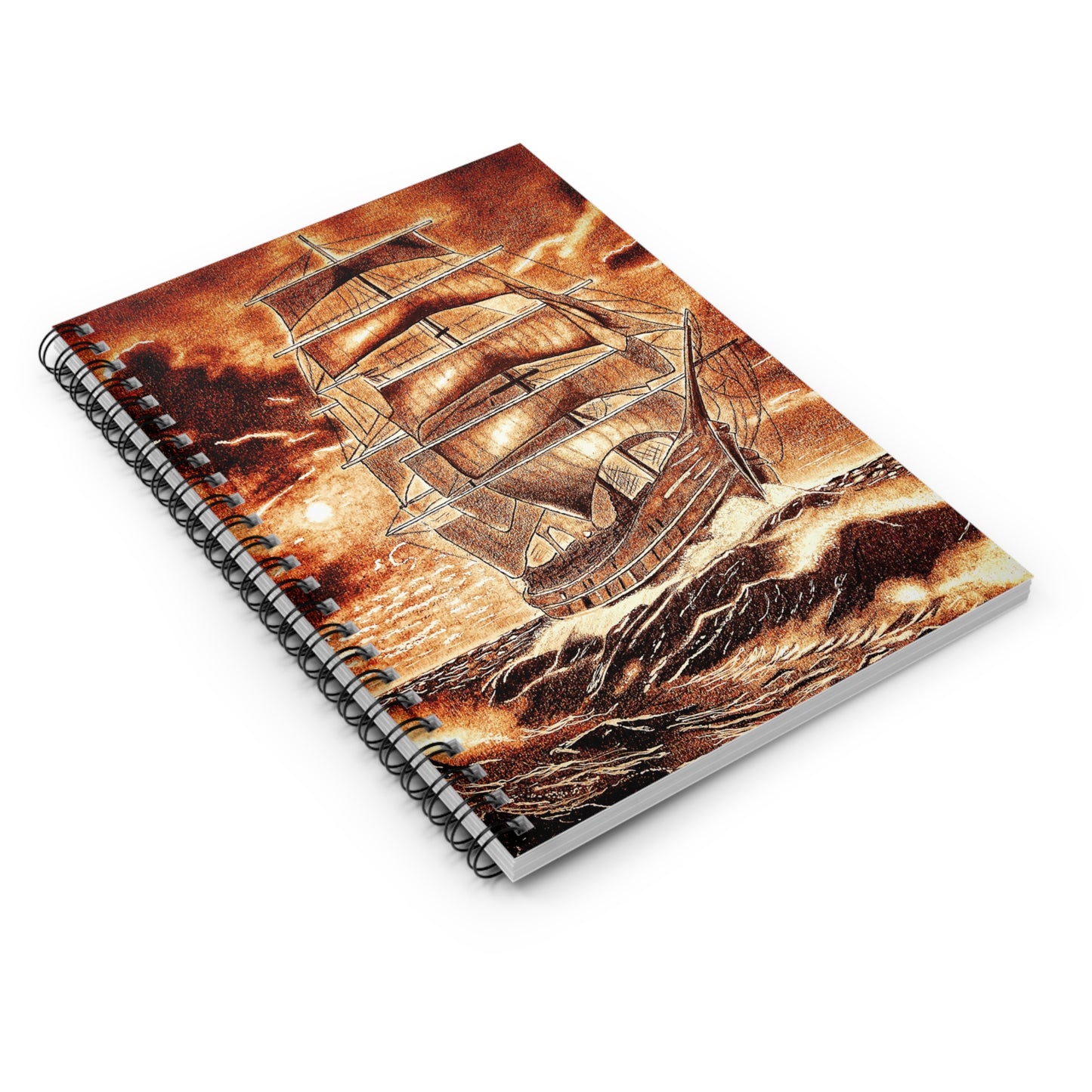 Perilous Journey Spiral Notebook - Ruled Line