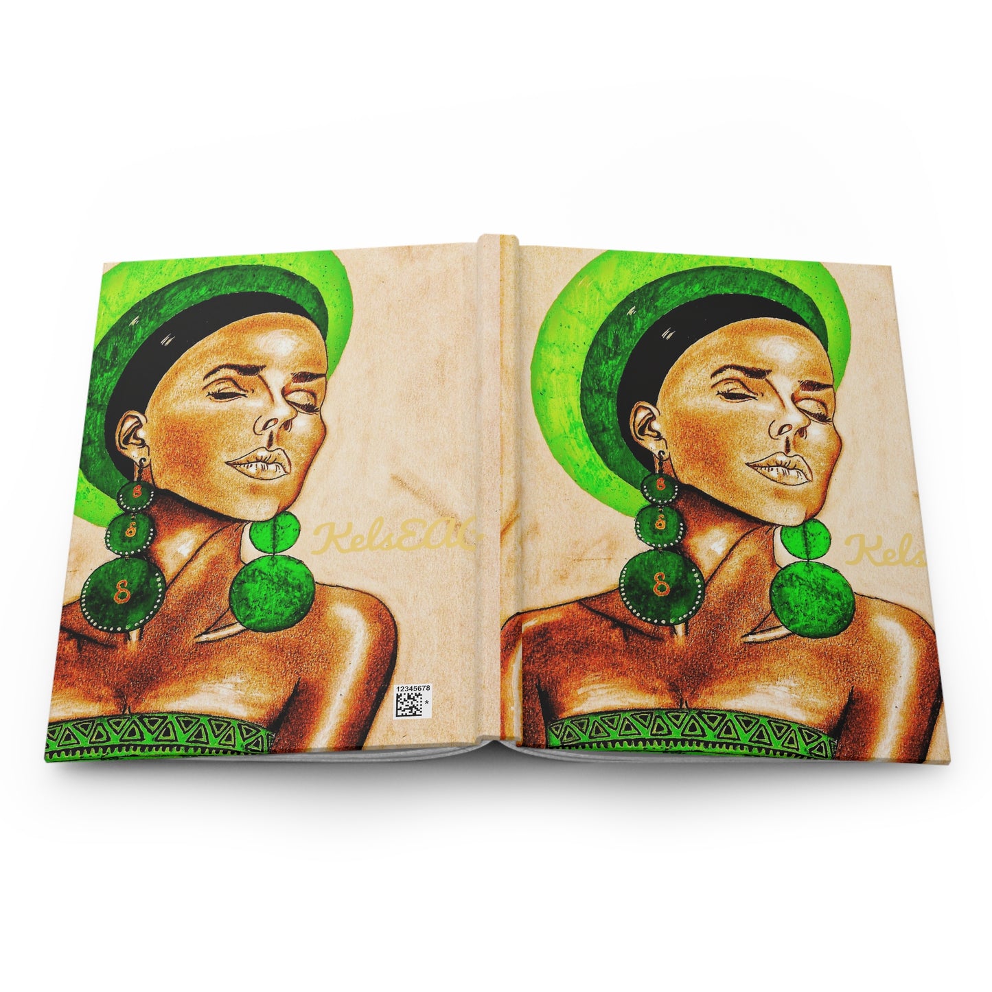 Lime Green Hardcover Journal