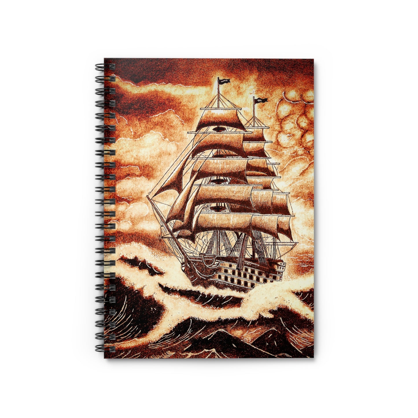 Seafarer's Trial Spiral Notebook - Ruled Line