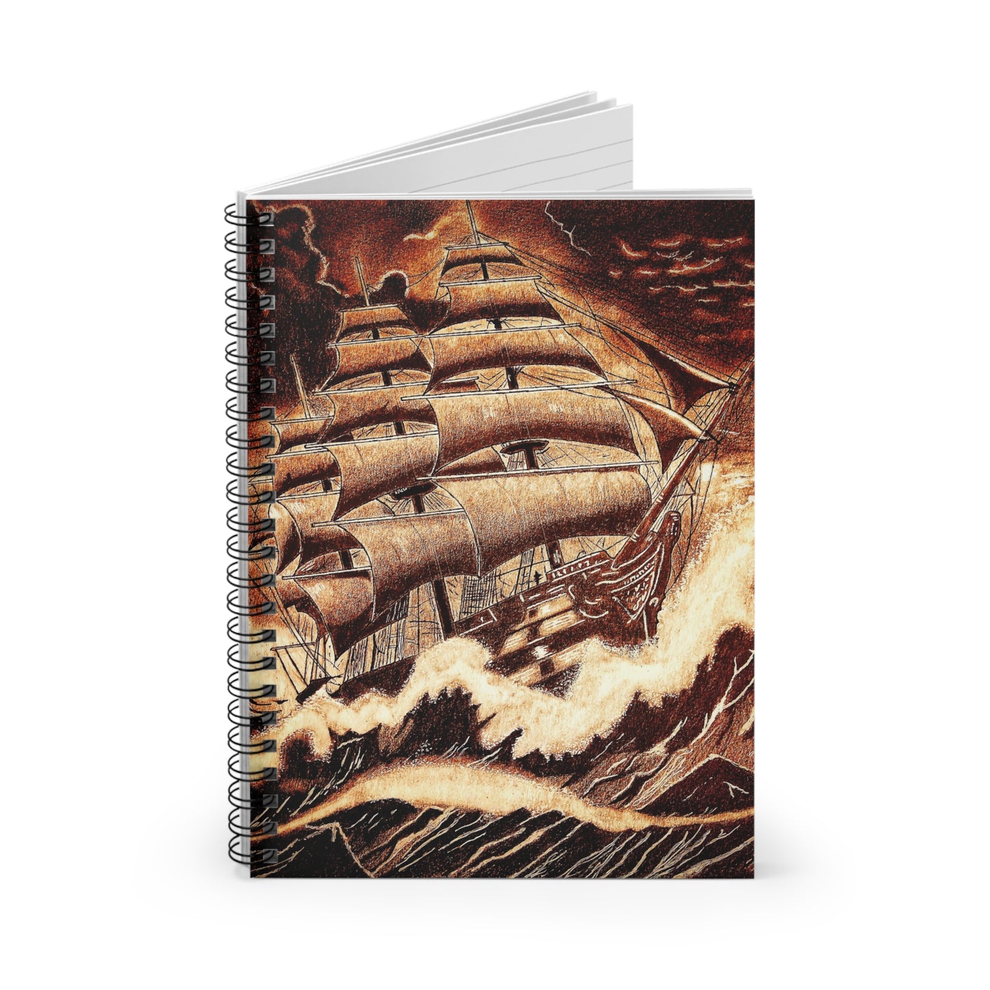 Gale Force Spiral Notebook - Ruled Line