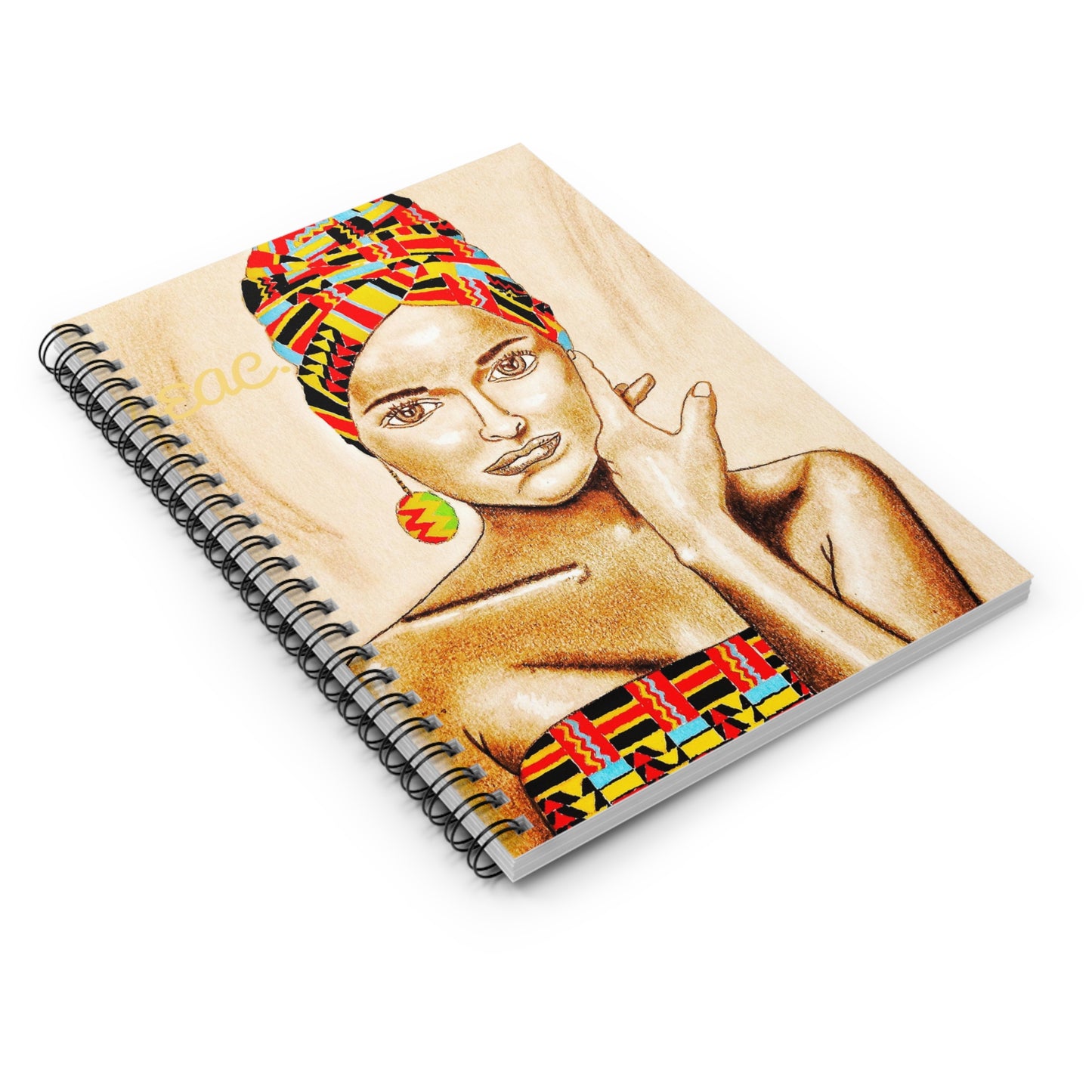 Classy Portrait Spiral Notebook - Ruled Line