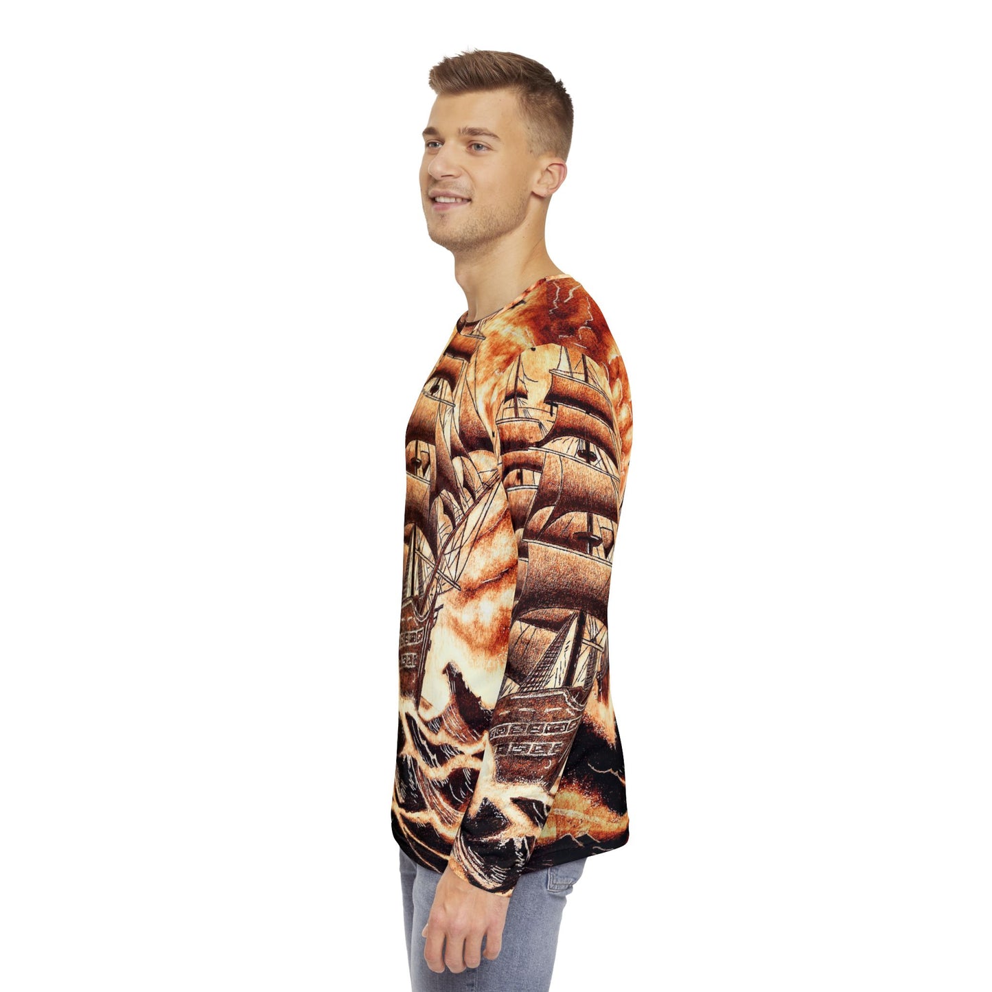 Men's Ocean's Wrath Long Sleeve Shirt