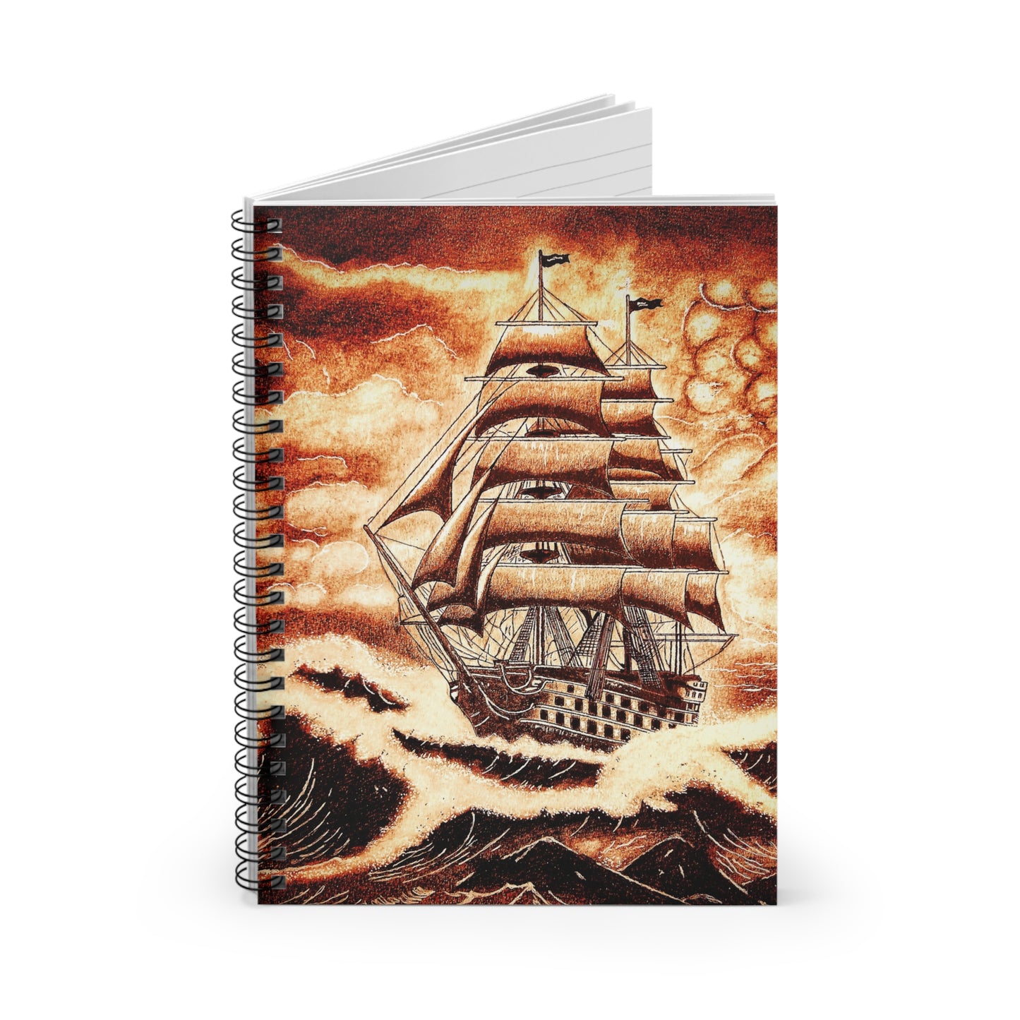 Seafarer's Trial Spiral Notebook - Ruled Line