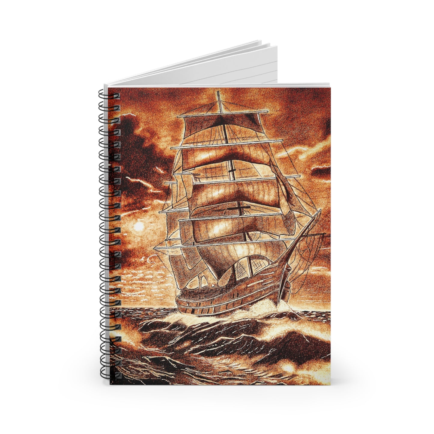 Perilous Journey Spiral Notebook - Ruled Line