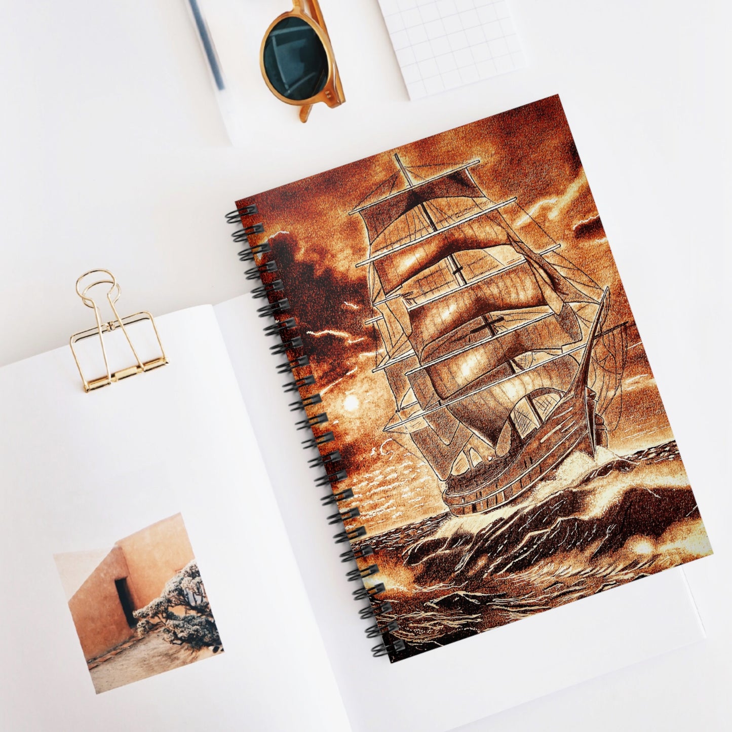 Perilous Journey Spiral Notebook - Ruled Line