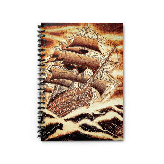 Stormbound Majesty Spiral Notebook - Ruled Line