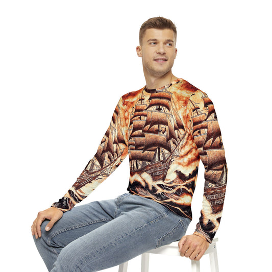 Men's Ocean's Wrath Long Sleeve Shirt